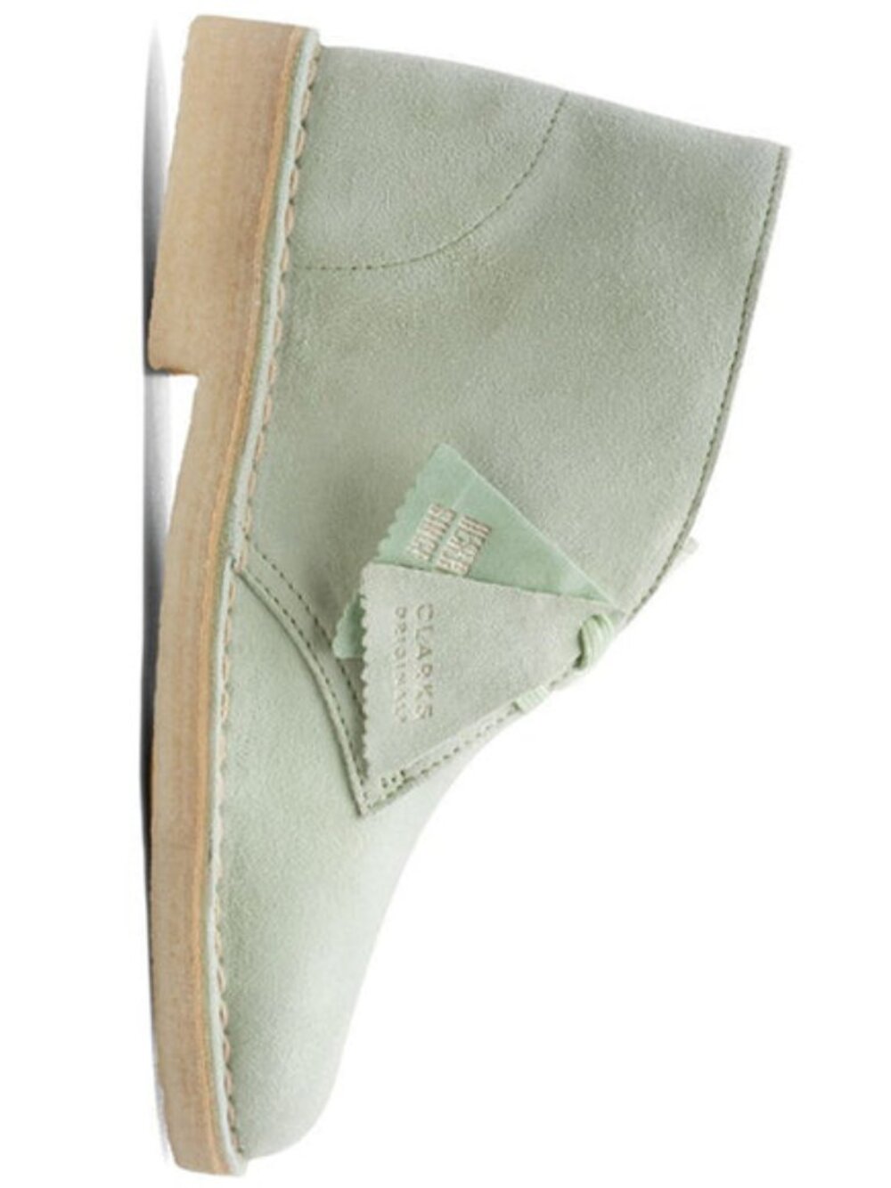 NIB Clarks Originals -- Pastel Green Chukka Boots